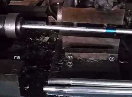 大棚骨架縮頭加工視頻