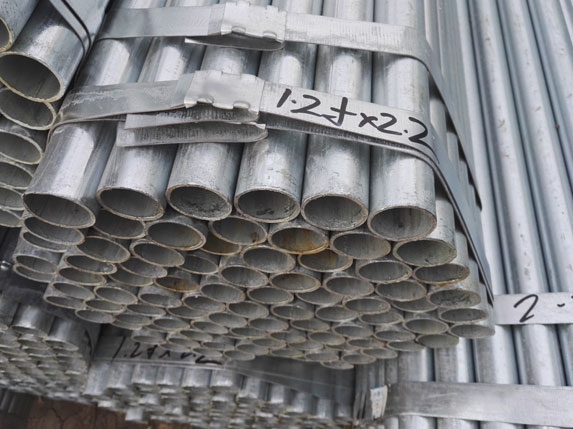 1.2寸x2.2熱鍍鋅大棚管圖片