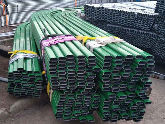 包塑橢圓大棚管包裝圖片