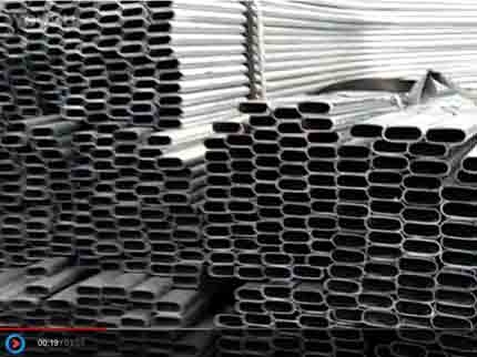 橢圓大棚管折彎成品視頻