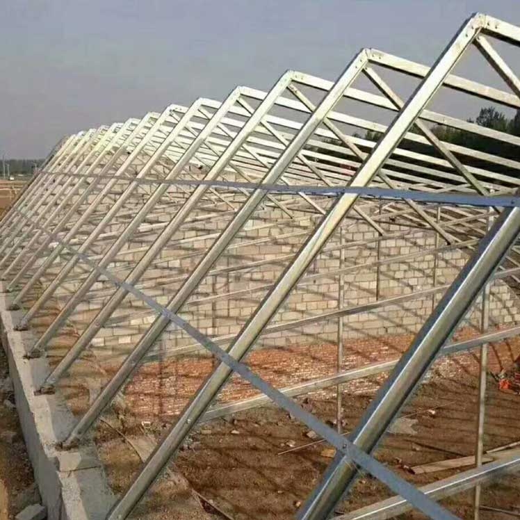 幾字鋼骨架大棚圖片